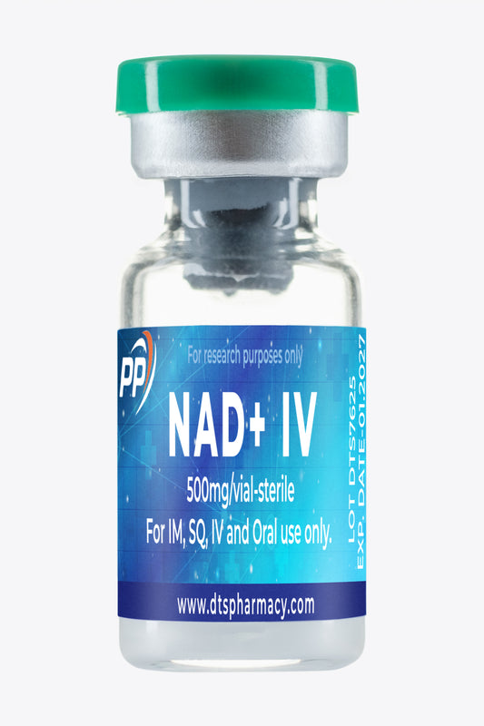 Φιαλίδιο με NAD+ 500 mg για ενδοφλέβια χορήγηση